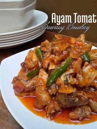 Ayam Tomat Bawang Bombay by Kamelia @Cozy Kitchen 